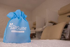 Logo bag in Salt